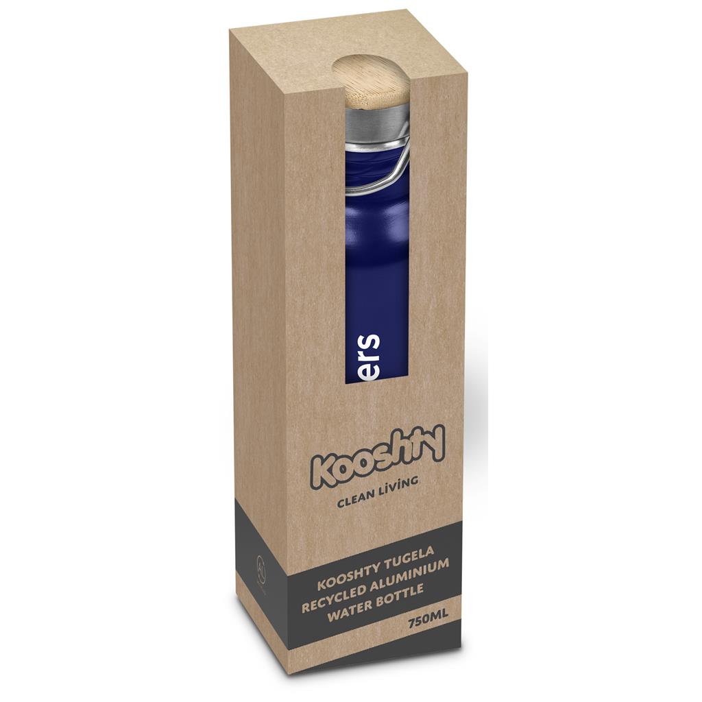 Kooshty Tugela Recycled Aluminium Water Bottle - 750ml ZA Bottles,Recycled Drinkware,Drinkware,Full-Wrap UV Bottles Mirelle Leather and Lifestyle