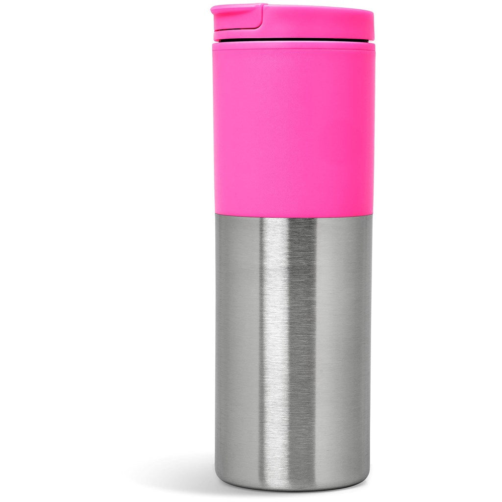 Kooshty Typhoon Stainless Steel & Plastic Double-Wall Tumbler - 450ml ZA Travel Mugs and Tumblers,Drinkware Ideas,Ideas for School,Full-Wrap UV Bottles Mirelle Leather and Lifestyle