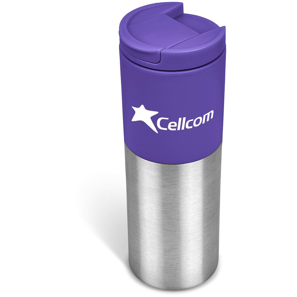 Kooshty Typhoon Stainless Steel & Plastic Double-Wall Tumbler - 450ml ZA Travel Mugs and Tumblers,Drinkware Ideas,Ideas for School,Full-Wrap UV Bottles Mirelle Leather and Lifestyle
