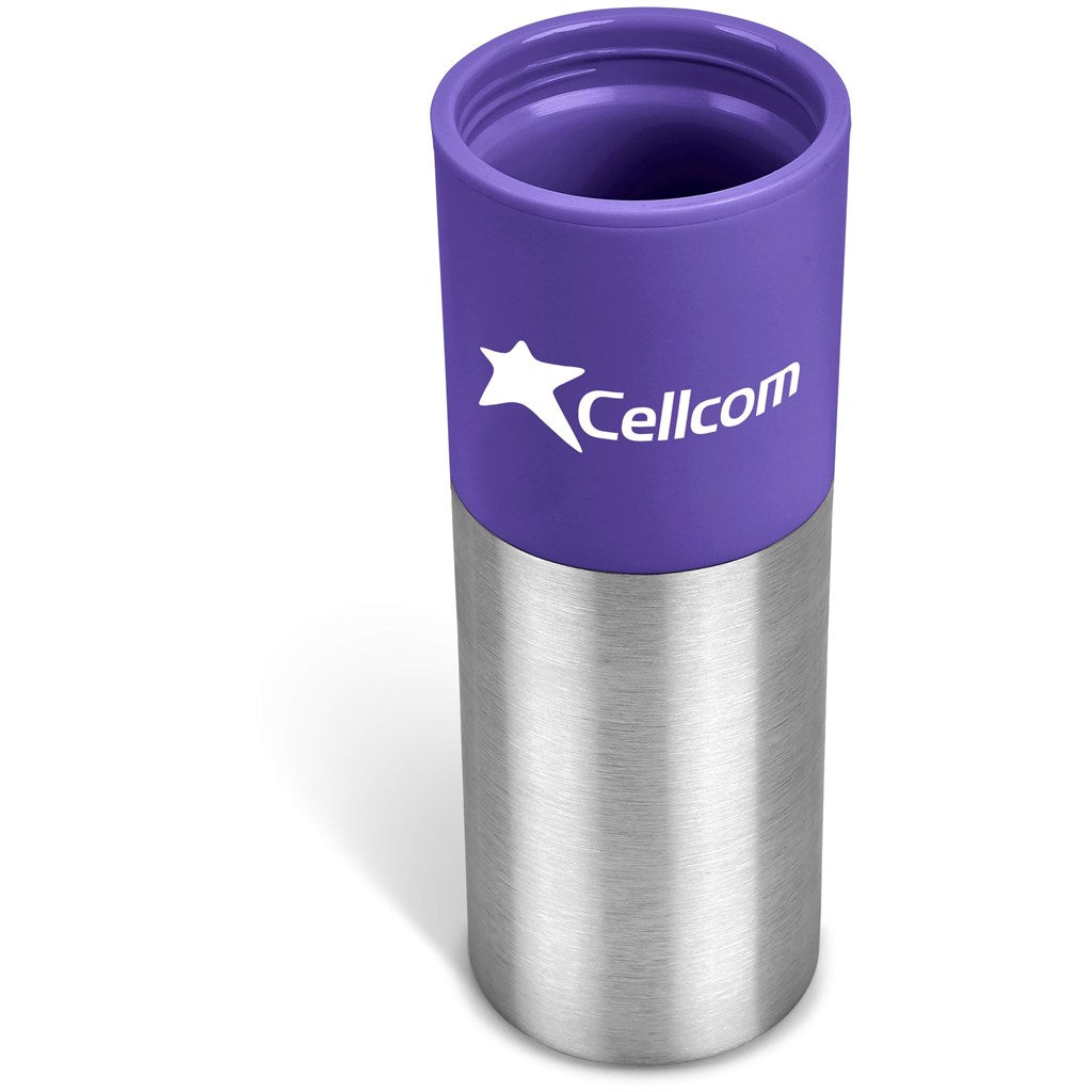 Kooshty Typhoon Stainless Steel & Plastic Double-Wall Tumbler - 450ml ZA Travel Mugs and Tumblers,Drinkware Ideas,Ideas for School,Full-Wrap UV Bottles Mirelle Leather and Lifestyle