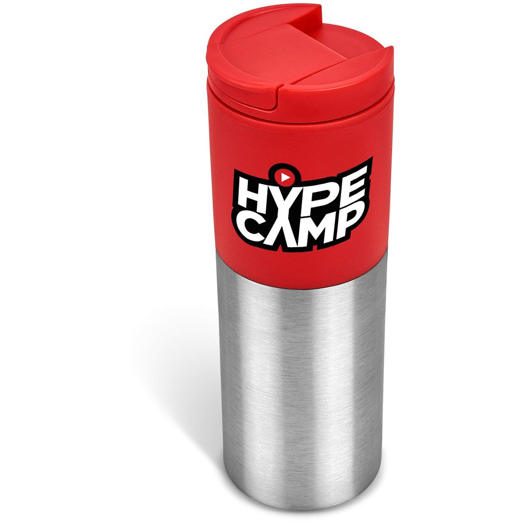 Kooshty Typhoon Stainless Steel & Plastic Double-Wall Tumbler - 450ml ZA Travel Mugs and Tumblers,Drinkware Ideas,Ideas for School,Full-Wrap UV Bottles Mirelle Leather and Lifestyle