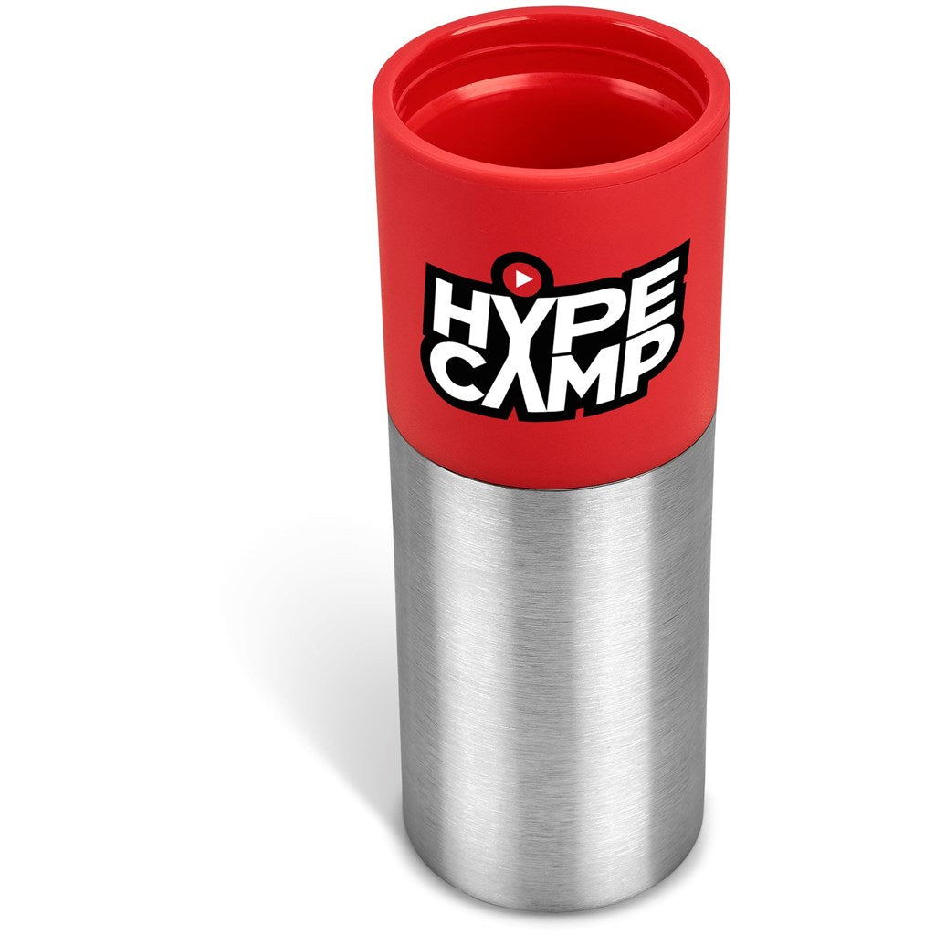 Kooshty Typhoon Stainless Steel & Plastic Double-Wall Tumbler - 450ml ZA Travel Mugs and Tumblers,Drinkware Ideas,Ideas for School,Full-Wrap UV Bottles Mirelle Leather and Lifestyle