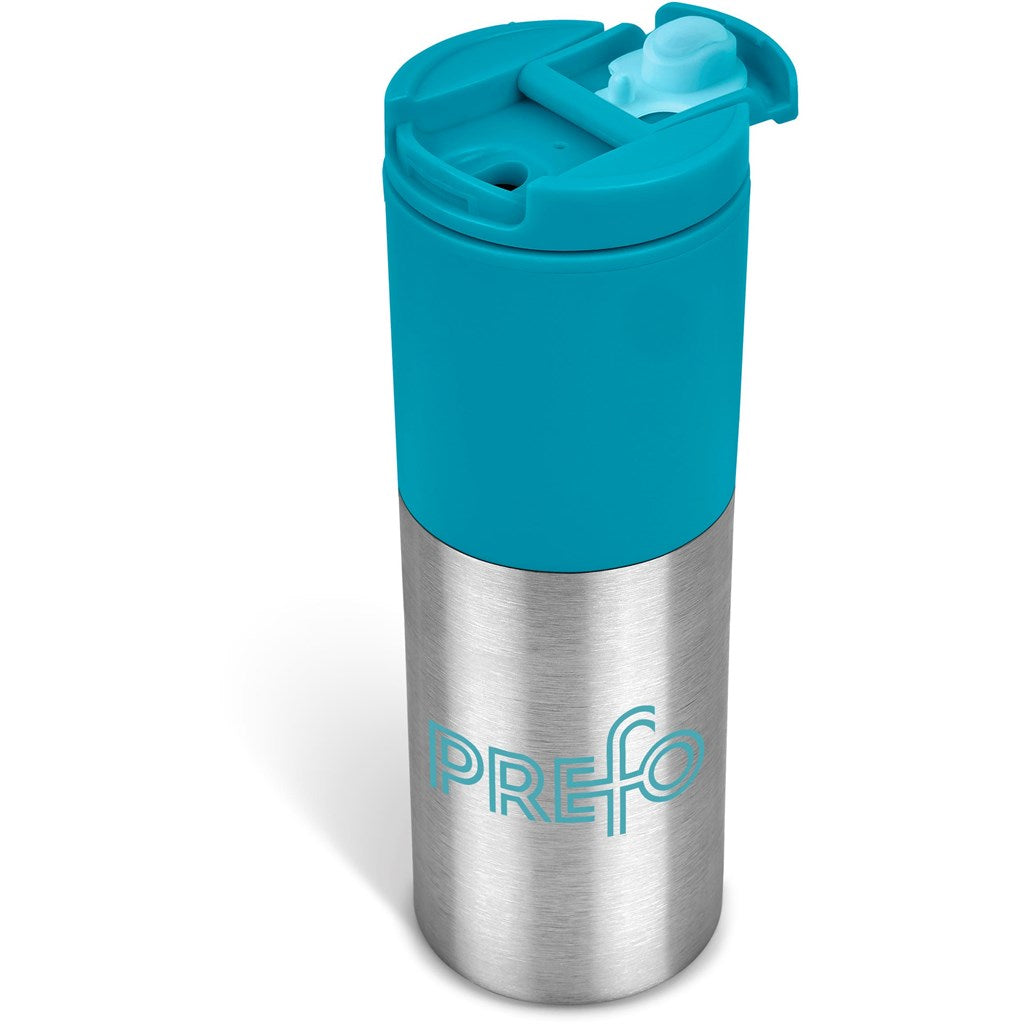 Kooshty Typhoon Stainless Steel & Plastic Double-Wall Tumbler - 450ml ZA Travel Mugs and Tumblers,Drinkware Ideas,Ideas for School,Full-Wrap UV Bottles Mirelle Leather and Lifestyle