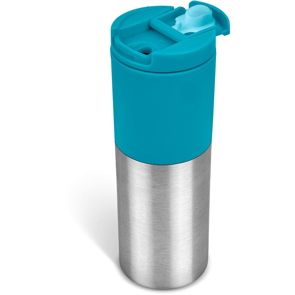 Kooshty Typhoon Stainless Steel & Plastic Double-Wall Tumbler - 450ml ZA Travel Mugs and Tumblers,Drinkware Ideas,Ideas for School,Full-Wrap UV Bottles Mirelle Leather and Lifestyle