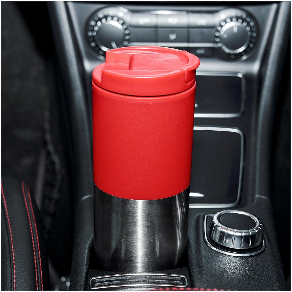 Kooshty Typhoon Stainless Steel & Plastic Double-Wall Tumbler - 450ml ZA Travel Mugs and Tumblers,Drinkware Ideas,Ideas for School,Full-Wrap UV Bottles Mirelle Leather and Lifestyle