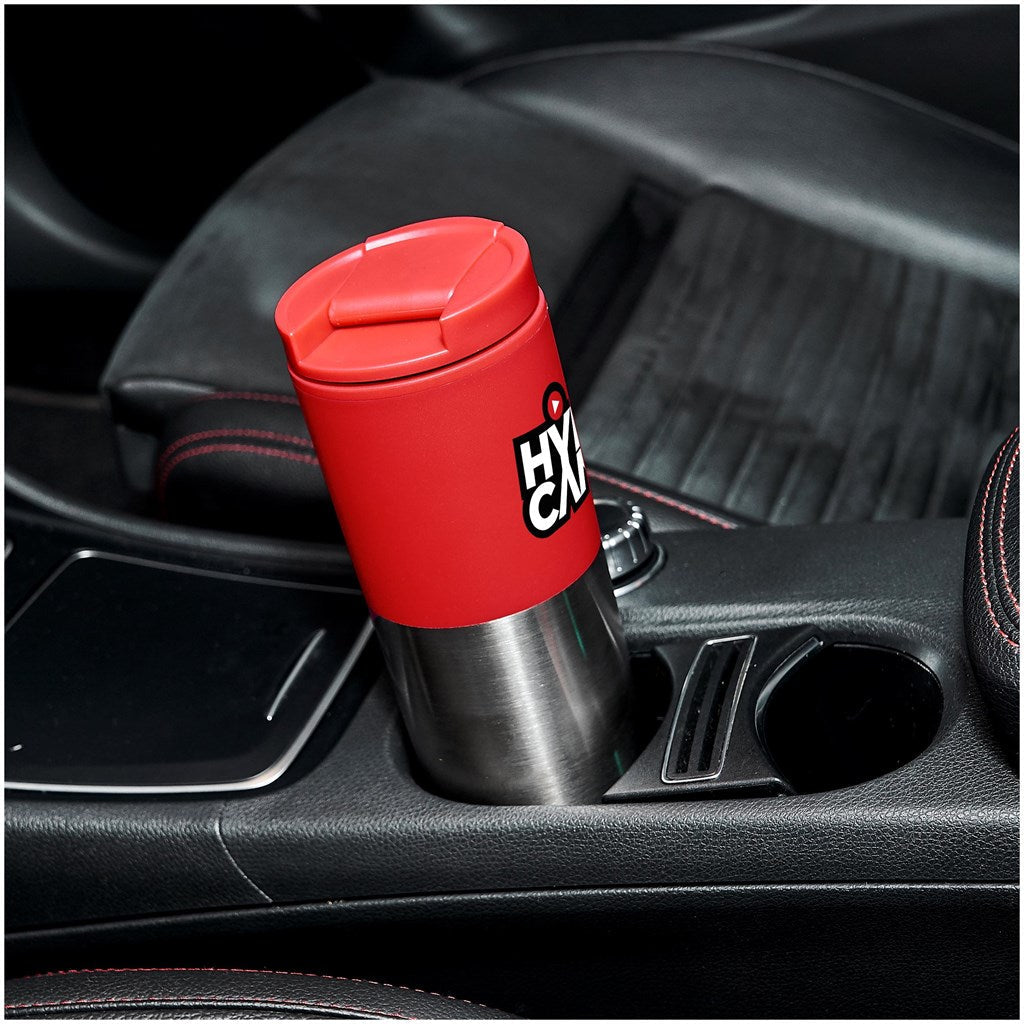 Kooshty Typhoon Stainless Steel & Plastic Double-Wall Tumbler - 450ml ZA Travel Mugs and Tumblers,Drinkware Ideas,Ideas for School,Full-Wrap UV Bottles Mirelle Leather and Lifestyle