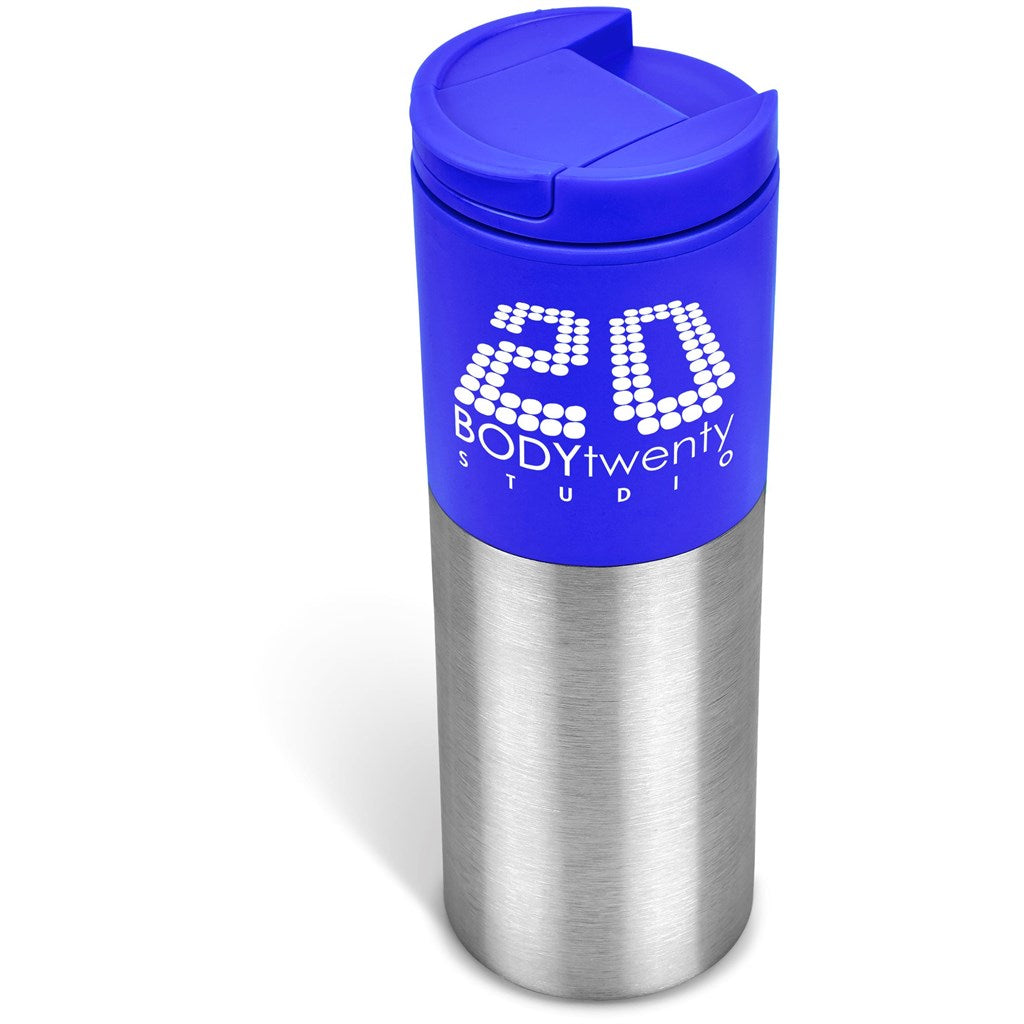 Kooshty Typhoon Stainless Steel & Plastic Double-Wall Tumbler - 450ml ZA Travel Mugs and Tumblers,Drinkware Ideas,Ideas for School,Full-Wrap UV Bottles Mirelle Leather and Lifestyle