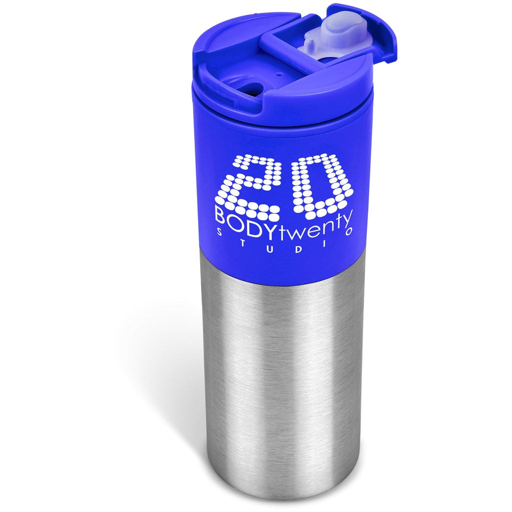 Kooshty Typhoon Stainless Steel & Plastic Double-Wall Tumbler - 450ml ZA Travel Mugs and Tumblers,Drinkware Ideas,Ideas for School,Full-Wrap UV Bottles Mirelle Leather and Lifestyle