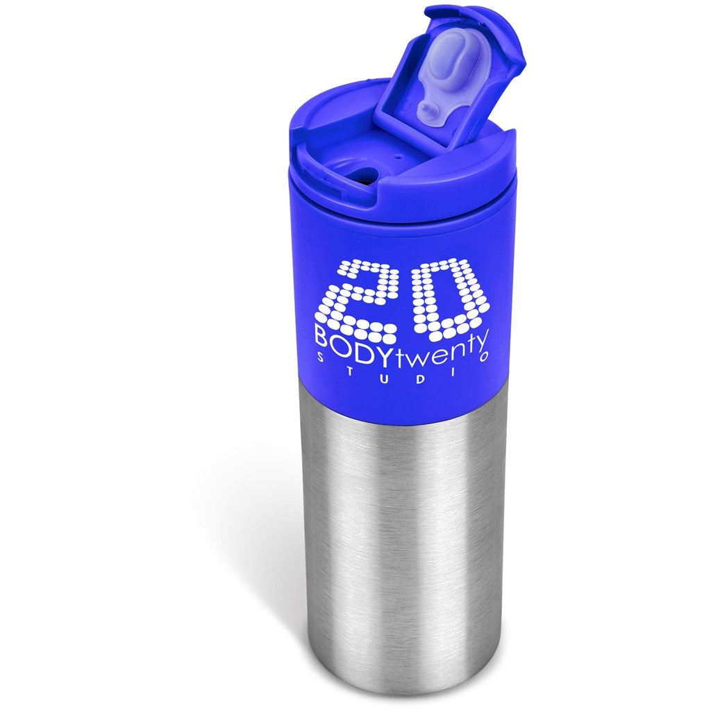 Kooshty Typhoon Stainless Steel & Plastic Double-Wall Tumbler - 450ml ZA Travel Mugs and Tumblers,Drinkware Ideas,Ideas for School,Full-Wrap UV Bottles Mirelle Leather and Lifestyle