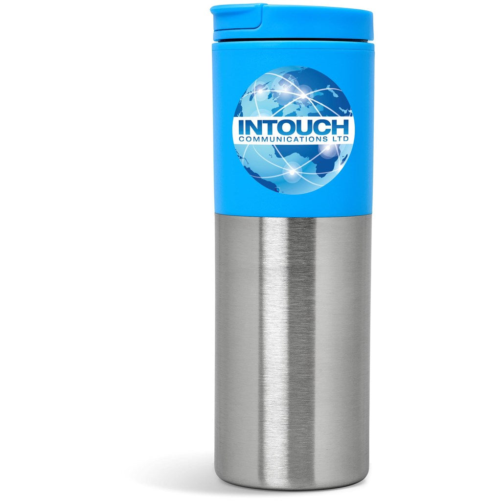 Kooshty Typhoon Stainless Steel & Plastic Double-Wall Tumbler - 450ml ZA Travel Mugs and Tumblers,Drinkware Ideas,Ideas for School,Full-Wrap UV Bottles Mirelle Leather and Lifestyle