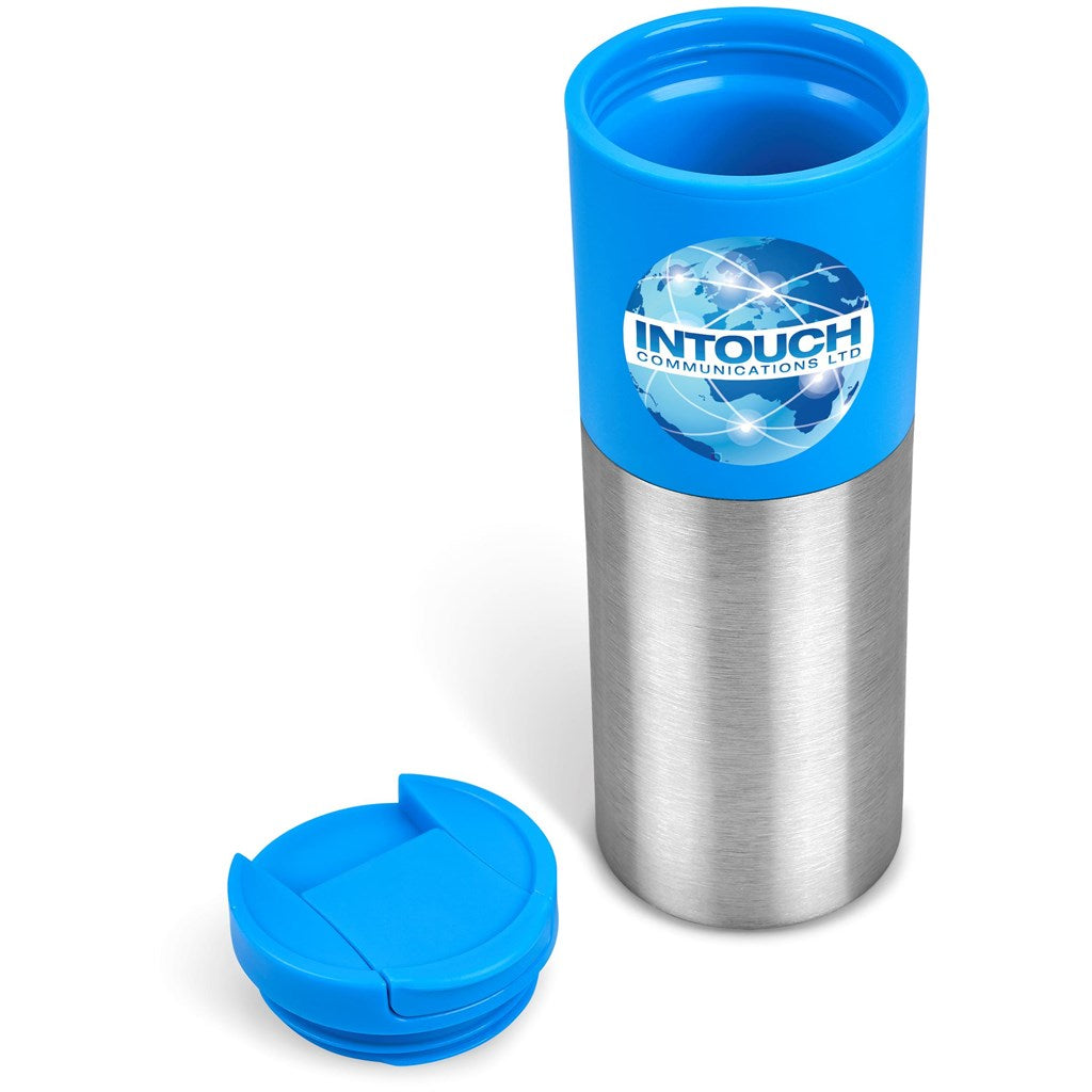 Kooshty Typhoon Stainless Steel & Plastic Double-Wall Tumbler - 450ml ZA Travel Mugs and Tumblers,Drinkware Ideas,Ideas for School,Full-Wrap UV Bottles Mirelle Leather and Lifestyle