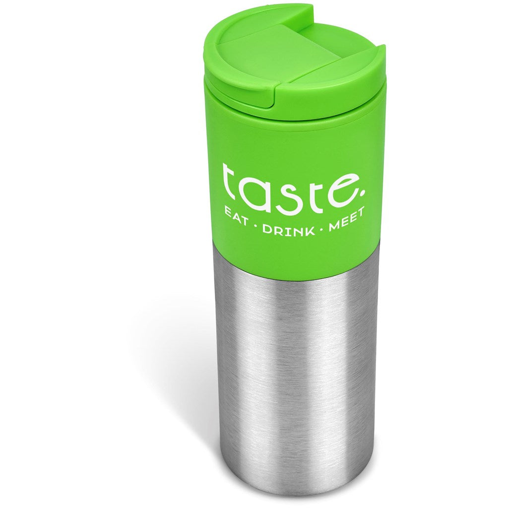Kooshty Typhoon Stainless Steel & Plastic Double-Wall Tumbler - 450ml ZA Travel Mugs and Tumblers,Drinkware Ideas,Ideas for School,Full-Wrap UV Bottles Mirelle Leather and Lifestyle