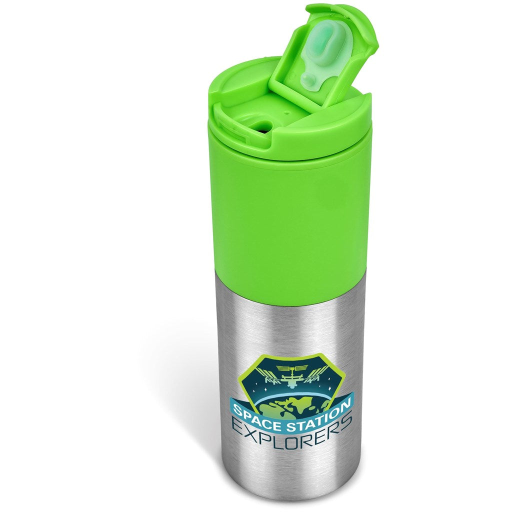 Kooshty Typhoon Stainless Steel & Plastic Double-Wall Tumbler - 450ml ZA Travel Mugs and Tumblers,Drinkware Ideas,Ideas for School,Full-Wrap UV Bottles Mirelle Leather and Lifestyle