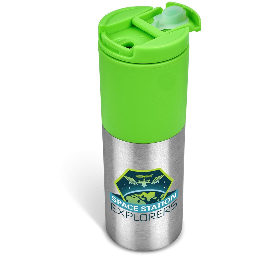 Kooshty Typhoon Stainless Steel & Plastic Double-Wall Tumbler - 450ml ZA Travel Mugs and Tumblers,Drinkware Ideas,Ideas for School,Full-Wrap UV Bottles Mirelle Leather and Lifestyle