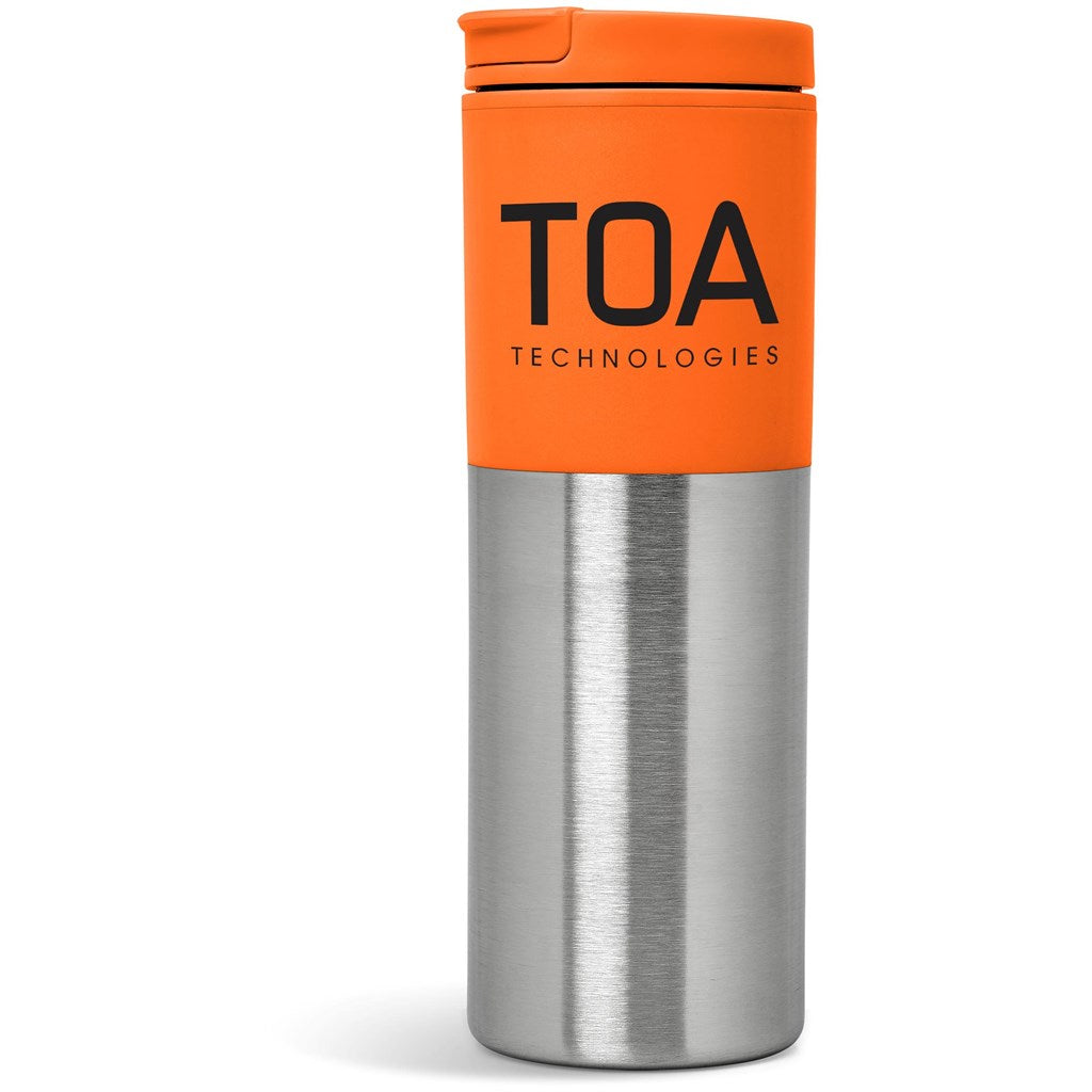 Kooshty Typhoon Stainless Steel & Plastic Double-Wall Tumbler - 450ml ZA Travel Mugs and Tumblers,Drinkware Ideas,Ideas for School,Full-Wrap UV Bottles Mirelle Leather and Lifestyle