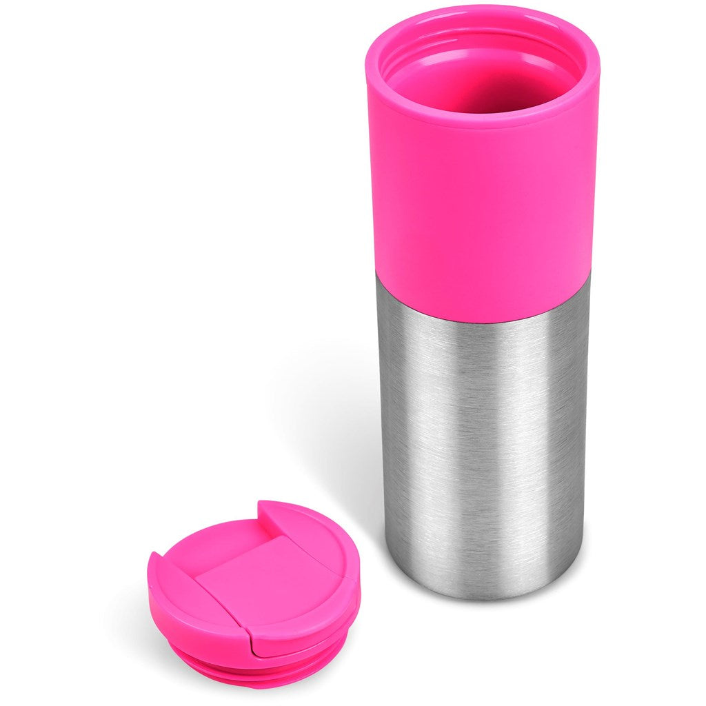 Kooshty Typhoon Stainless Steel & Plastic Double-Wall Tumbler - 450ml ZA Travel Mugs and Tumblers,Drinkware Ideas,Ideas for School,Full-Wrap UV Bottles Mirelle Leather and Lifestyle