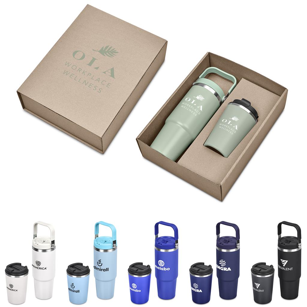 Kooshty Waikos Drinkware Gift Set ZA Sets,Drinkware Sets Mirelle Leather and Lifestyle