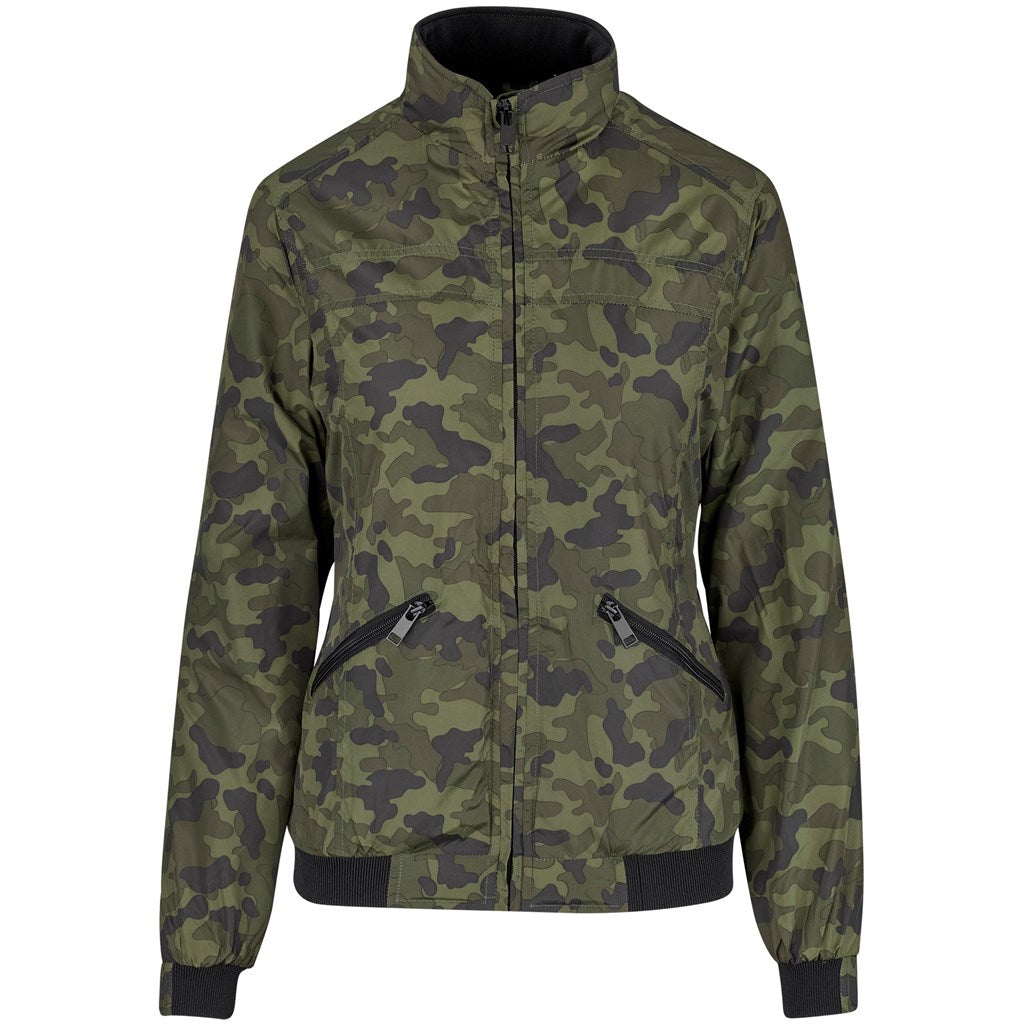 Ladies Colorado Jacket - Camouflage Mirelle Leather and Lifestyle