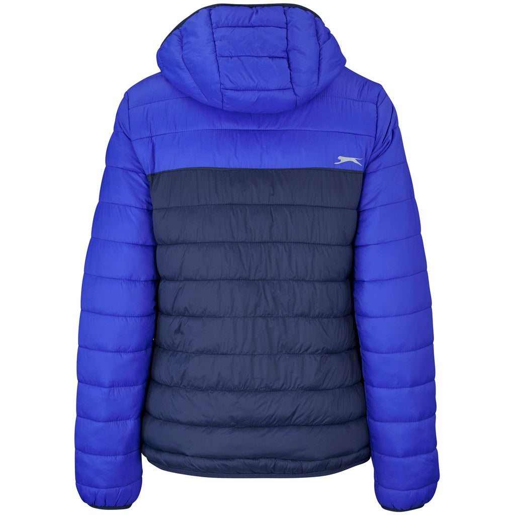 Ladies Kyoto Two-Tone Jacket - Navy Mirelle Leather and Lifestyle