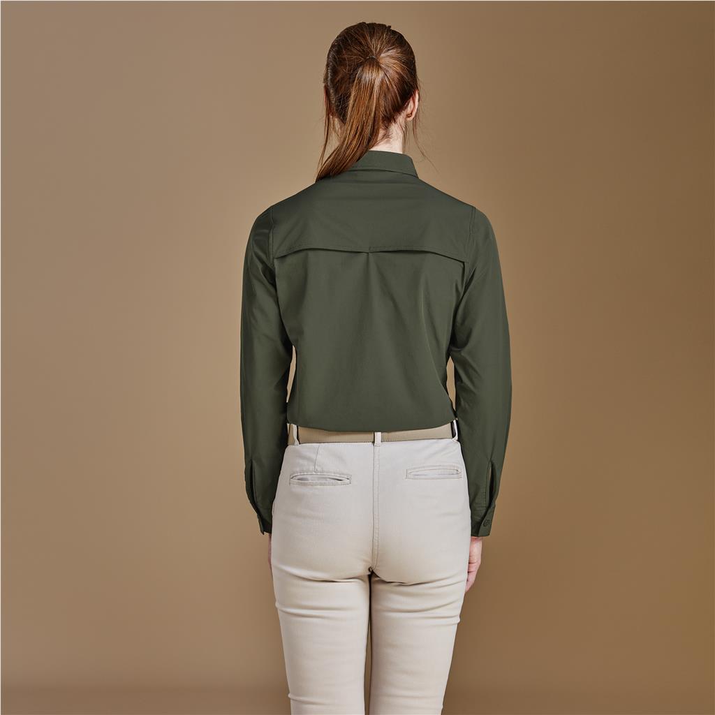 Ladies Long Sleeve Amatola Shirt - South Africa - Mirelle Leather and Lifestyle