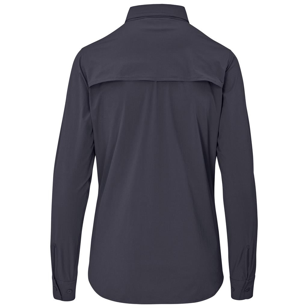 Ladies Long Sleeve Amatola Shirt - South Africa - Mirelle Leather and Lifestyle