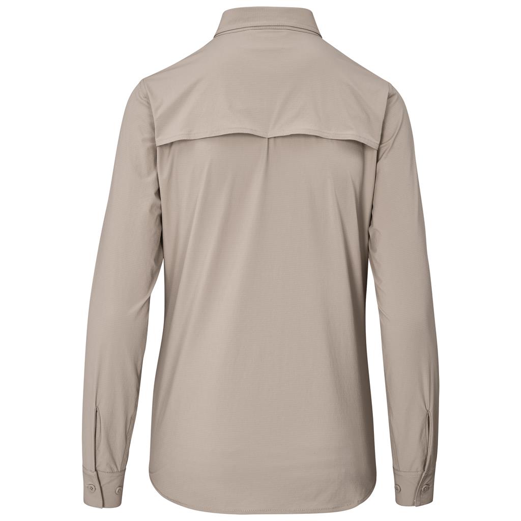 Ladies Long Sleeve Amatola Shirt - South Africa - Mirelle Leather and Lifestyle