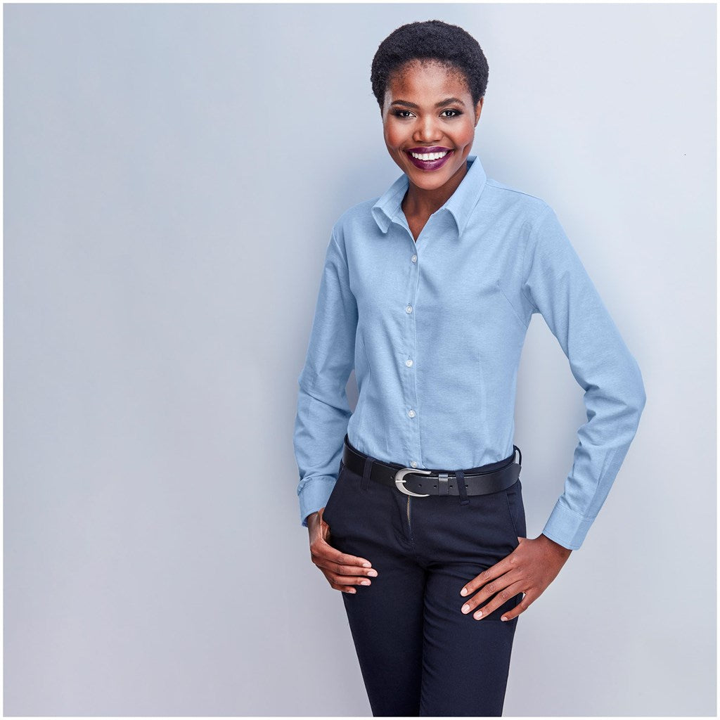 Ladies Long Sleeve Aspen Shirt - South Africa - Mirelle Leather and Lifestyle