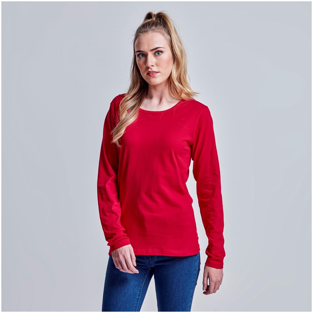 Ladies Long Sleeve Portland T-Shirt - South Africa - Mirelle Leather and Lifestyle