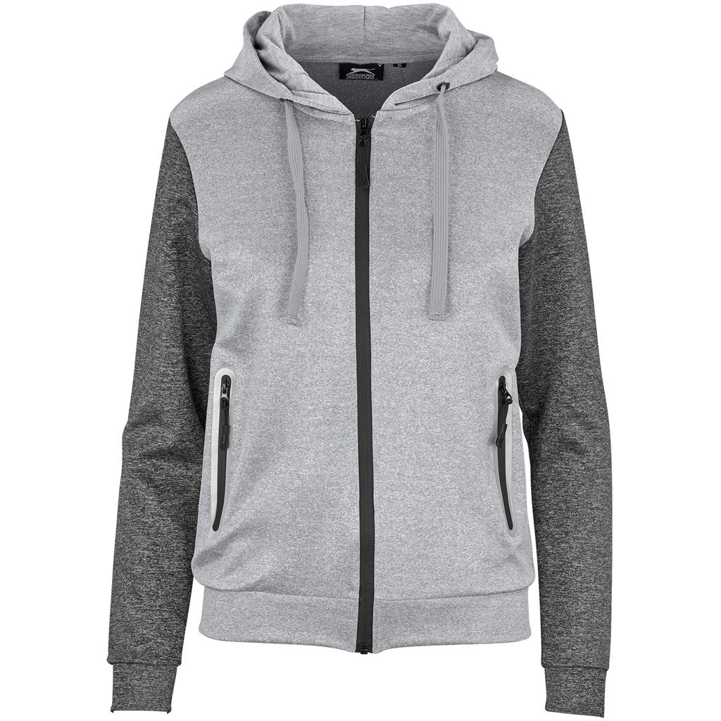 Ladies Maxx Jacket - Grey Mirelle Leather and Lifestyle