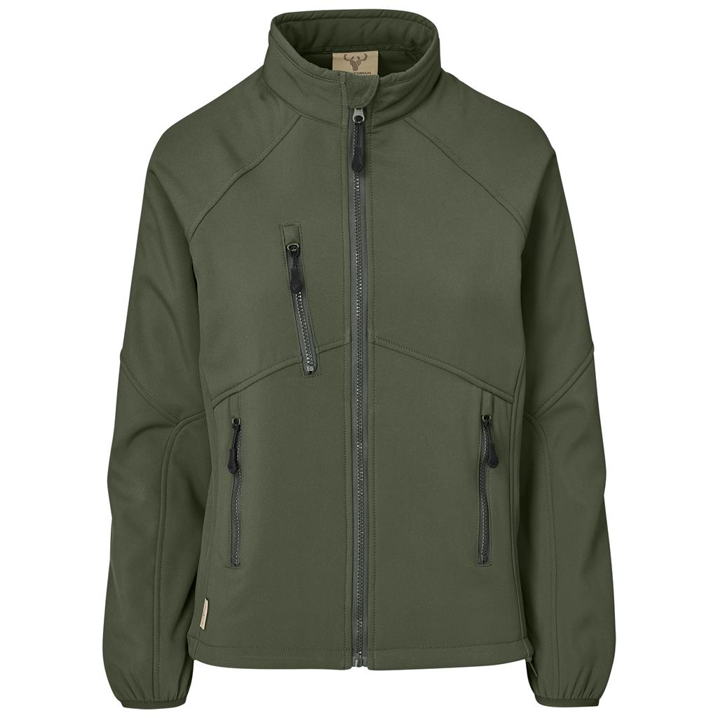 Ladies Midlands Softshell Jacket - South Africa - Mirelle Leather and Lifestyle
