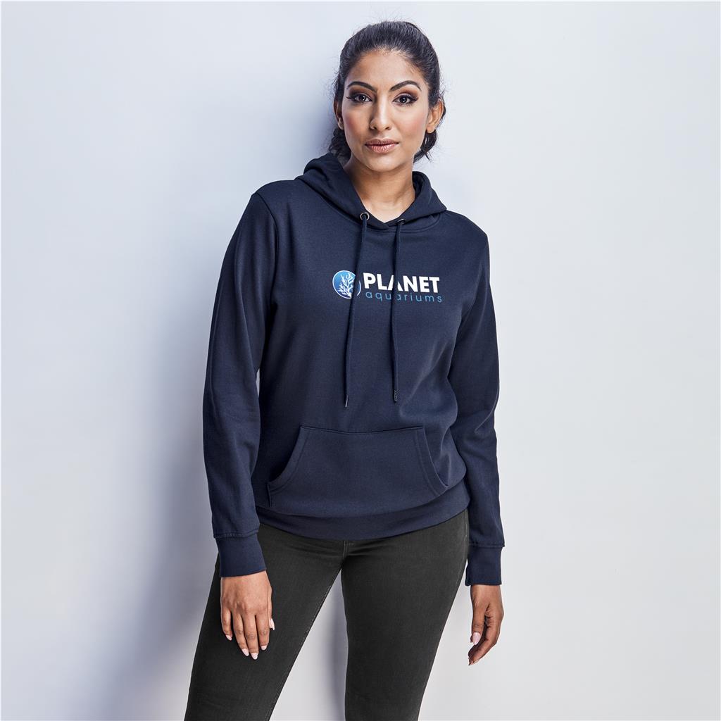 Ladies Okiyo Kaizen Eco Hooded Sweater Mirelle Leather and Lifestyle