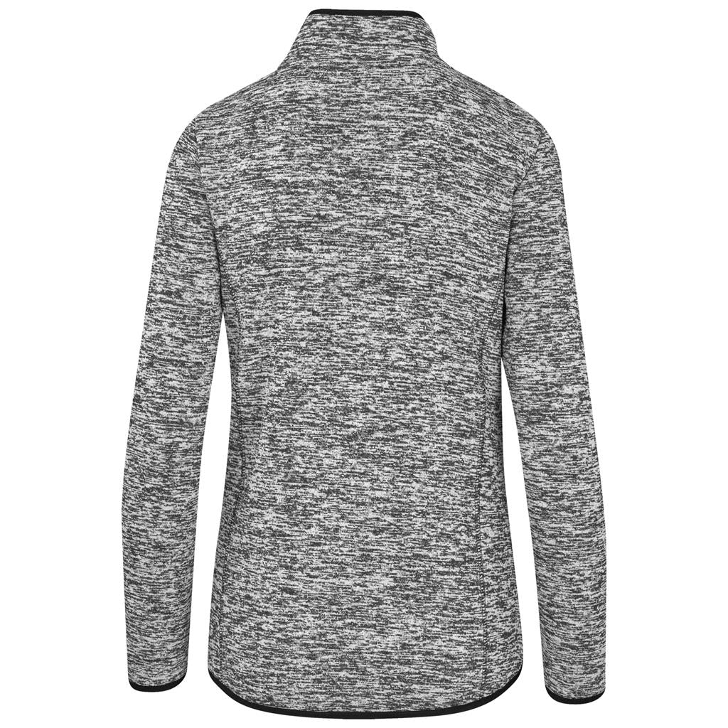 Ladies Paragon Fleece Jacket - Grey Mirelle Leather and Lifestyle