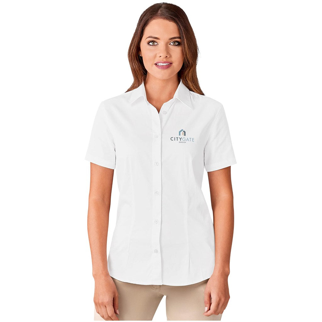 Ladies Short Sleeve Milano Shirt - South Africa - Mirelle Leather and Lifestyle