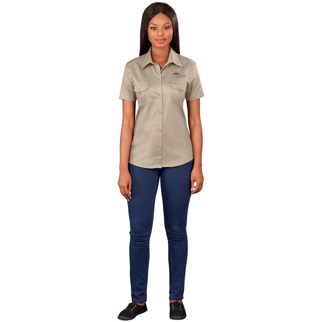 Ladies Short Sleeve Wildstone Shirt - South Africa - Mirelle Leather and Lifestyle