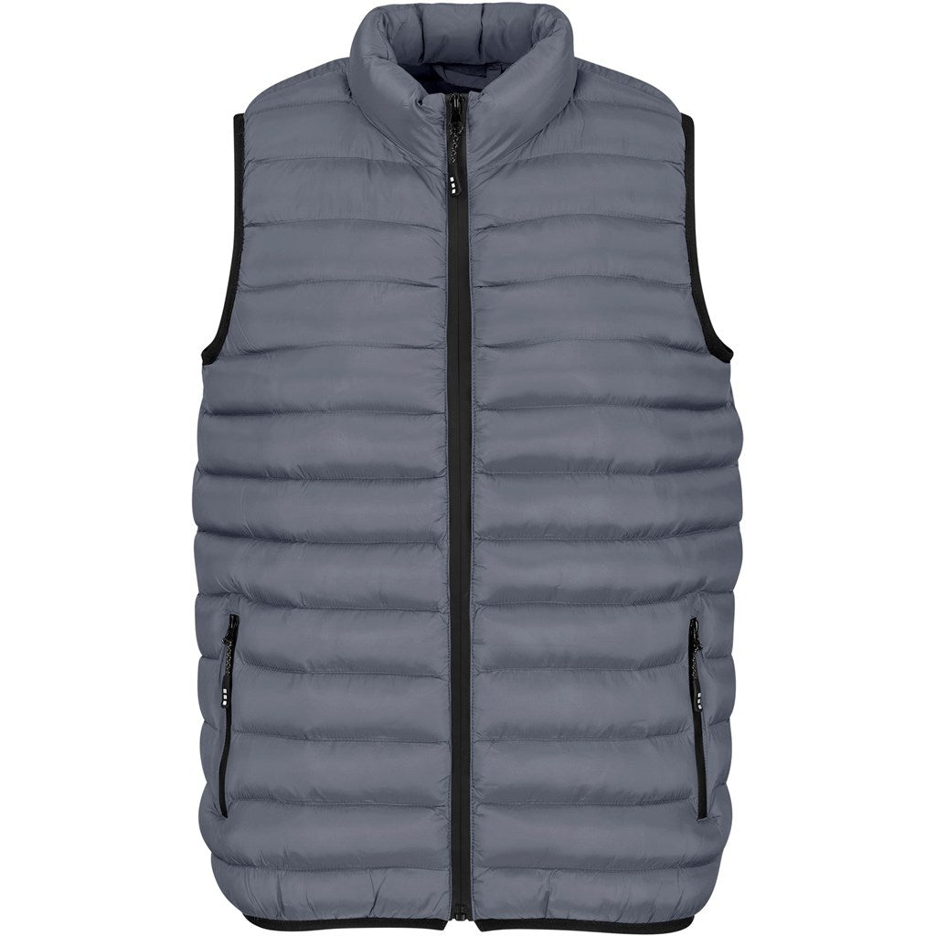 Ladies Utah Bodywarmer - Dark Grey Mirelle Leather and Lifestyle