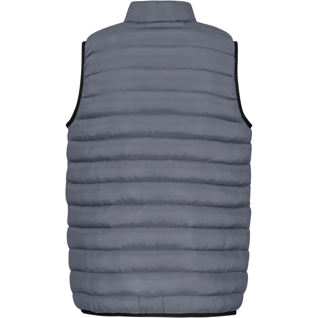 Ladies Utah Bodywarmer - Dark Grey Mirelle Leather and Lifestyle
