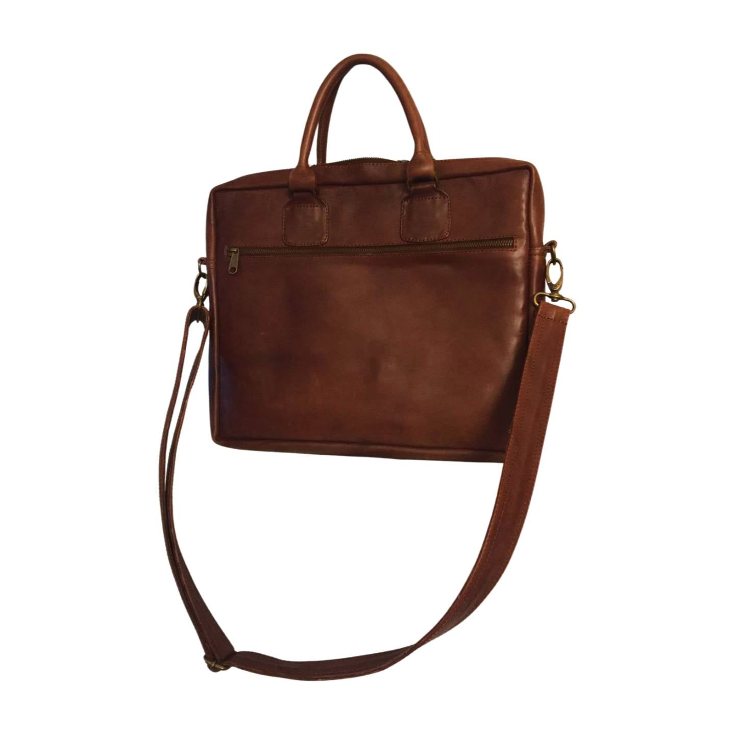 Leather 13 inch Laptop Bag - Unisex | MIRELLE - Mirelle Leather and Lifestyle