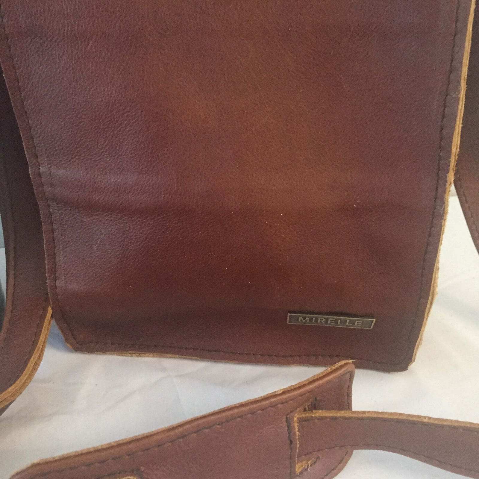 Leather 2 Bottle Sling Carrier Bag | MIRELLE ZA Food & Beverage Carriers Mirelle Leather and Lifestyle