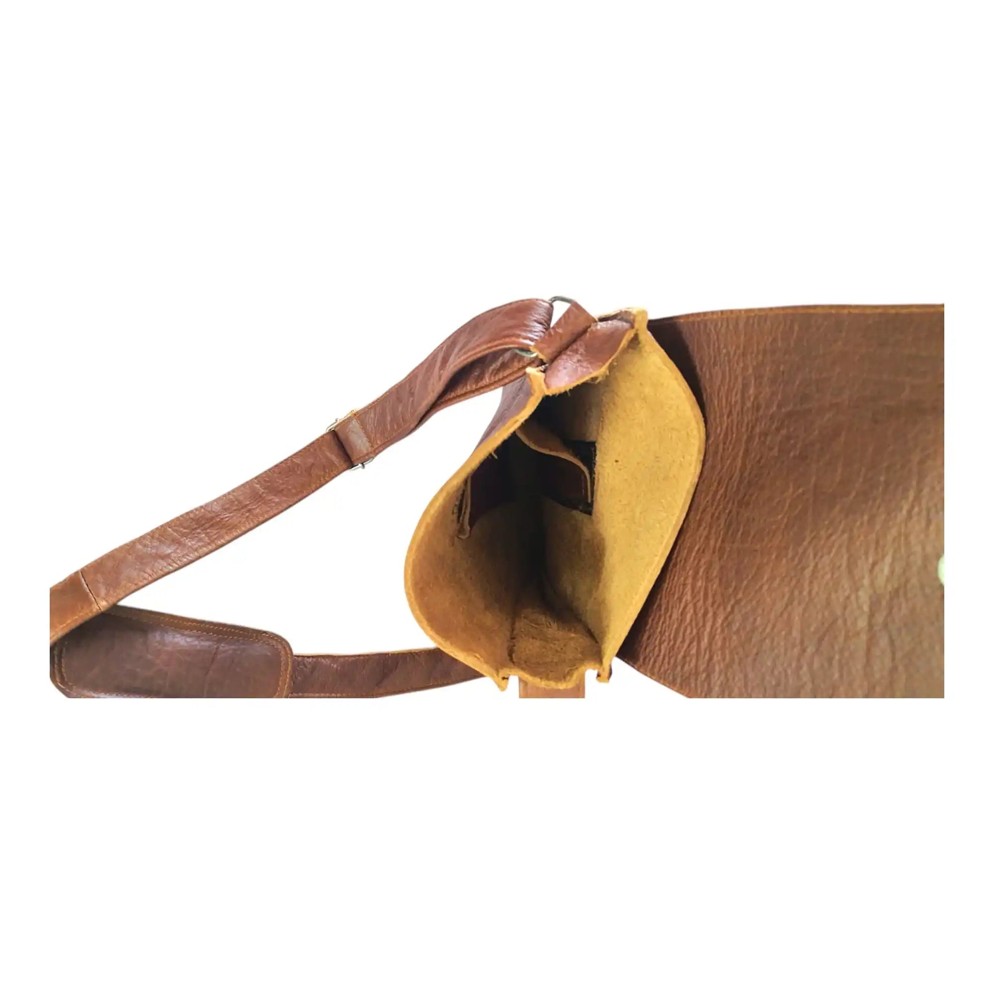 Leather 2 Bottle Sling Carrier Bag | MIRELLE ZA Food & Beverage Carriers Mirelle Leather and Lifestyle