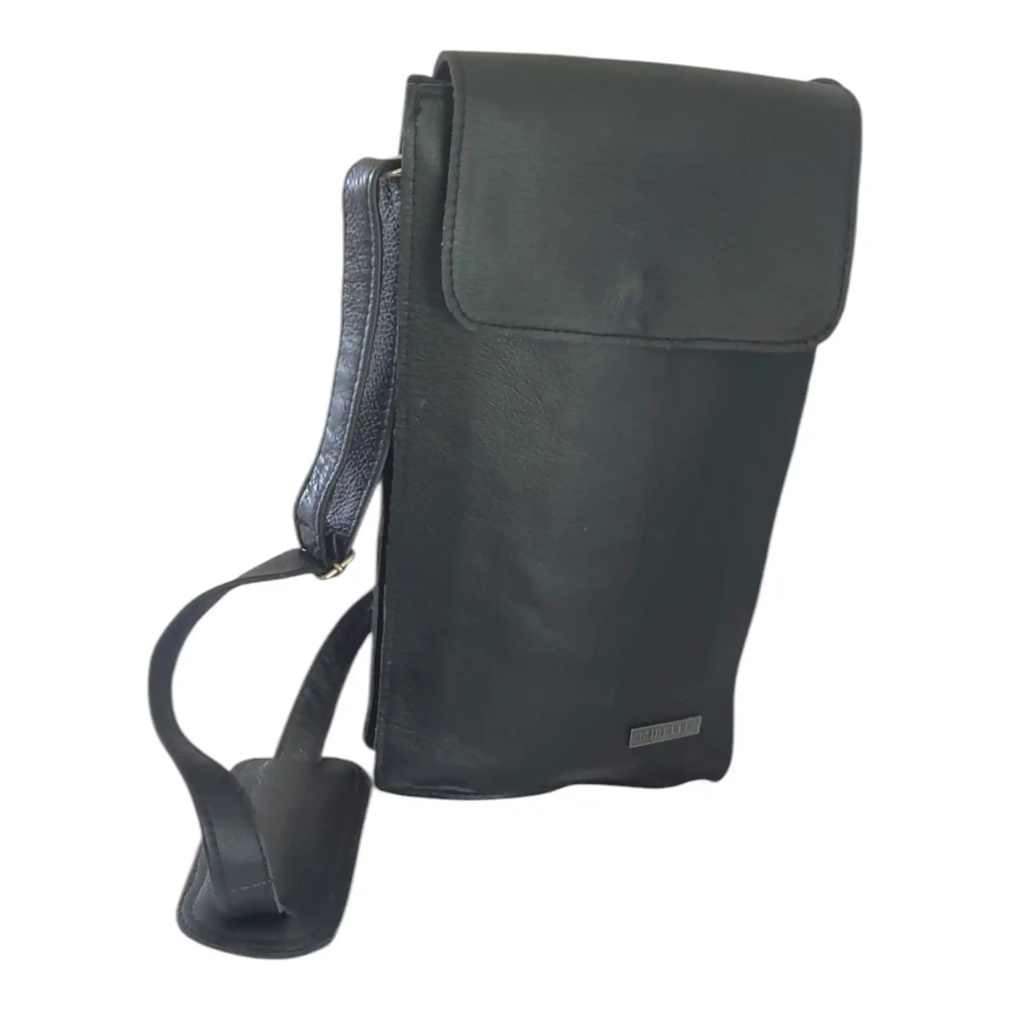 Leather 2 Bottle Sling Carrier Bag | MIRELLE ZA Food & Beverage Carriers Mirelle Leather and Lifestyle