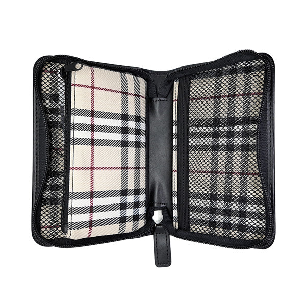 Leather Ascot Micro Tech Manager - Genuine Leather - Black | MIRELLE ZA Utility Bag Mirelle Leather and Lifestyle