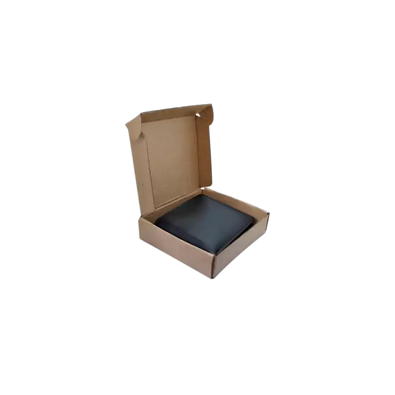 Leather Bifold Mens Wallet with Coin Holder - Black | MIRELLE ZA Leather Wallet Mirelle Leather and Lifestyle