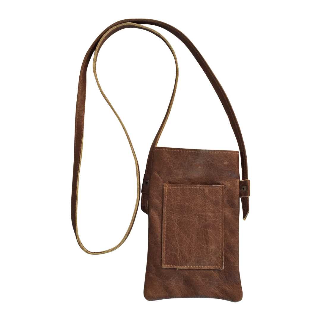 Leather Cellphone Crossbody Sling Handbag for Ladies | MIRELLE ZA Crossbody Handbag Mirelle Leather and Lifestyle