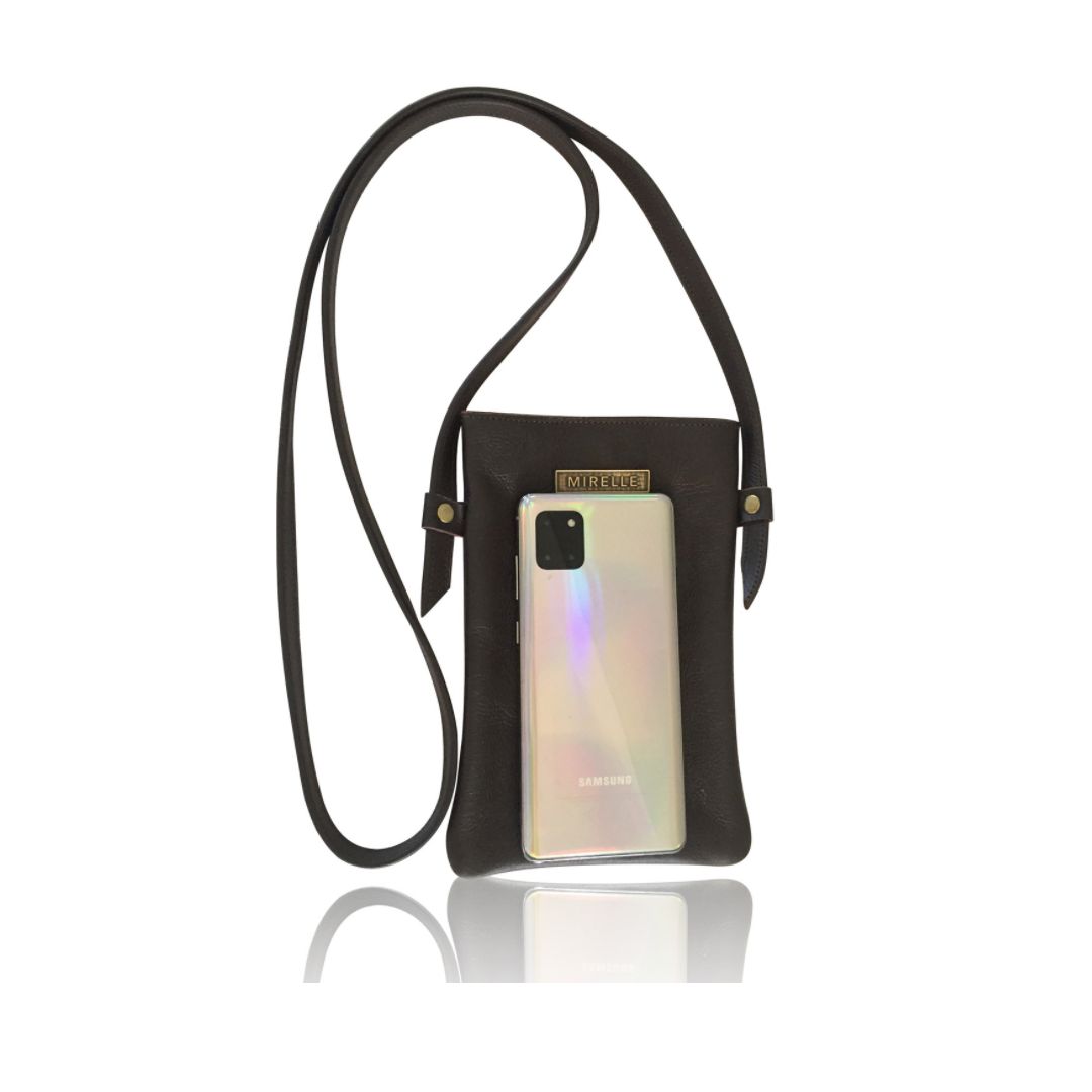 Leather Cellphone Crossbody Sling Handbag for Ladies | MIRELLE - South Africa - Mirelle Leather and Lifestyle