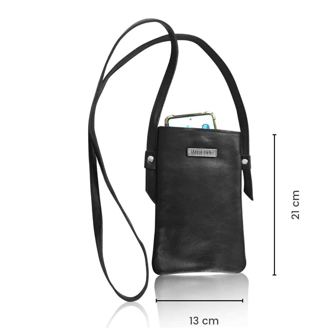 Leather Cellphone Crossbody Sling Handbag for Ladies | MIRELLE ZA Crossbody Handbag Mirelle Leather and Lifestyle