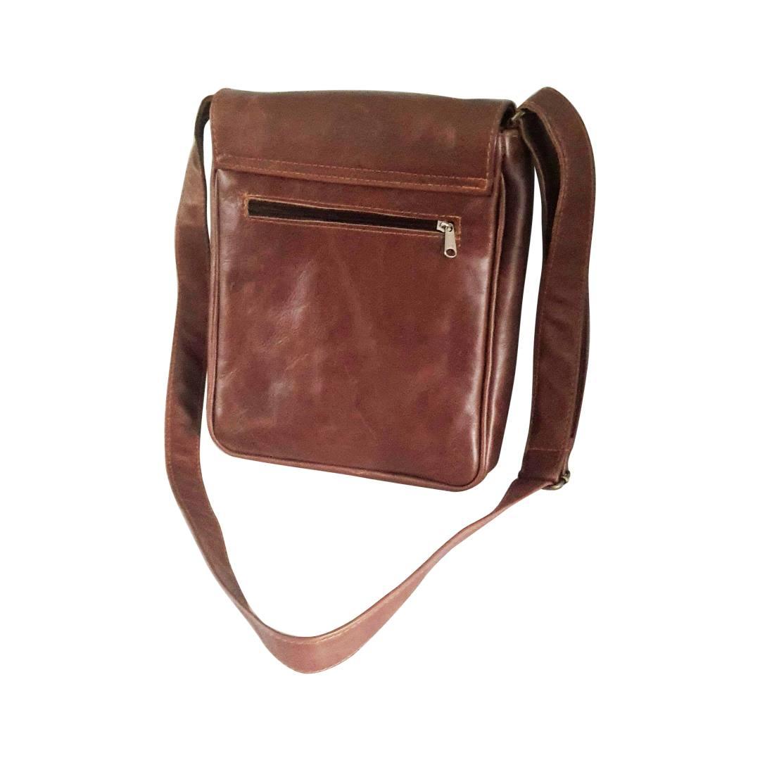 Leather Messenger Bag | MIRELLE ZA Messenger bag Mirelle Leather and Lifestyle