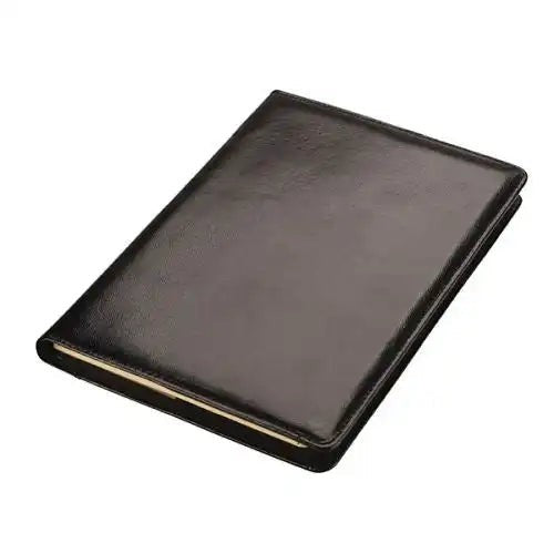 Leather Slip on A5 Notebook Cover with Refillable A5 Notebook - Pen Loop | MIRELLE ZA A5 Notebook Cover Mirelle Leather and Lifestyle