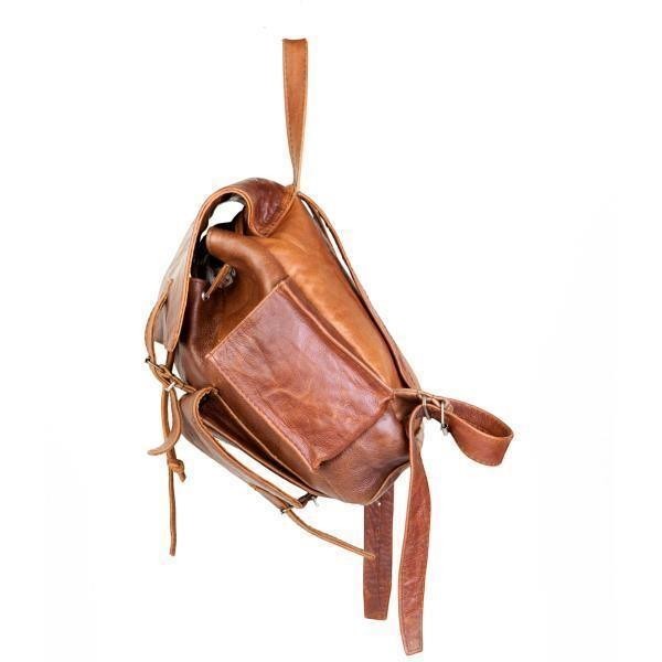 Leather Tourist Backpack Satchel Handbag | MIRELLE ZA Backpack Mirelle Leather and Lifestyle