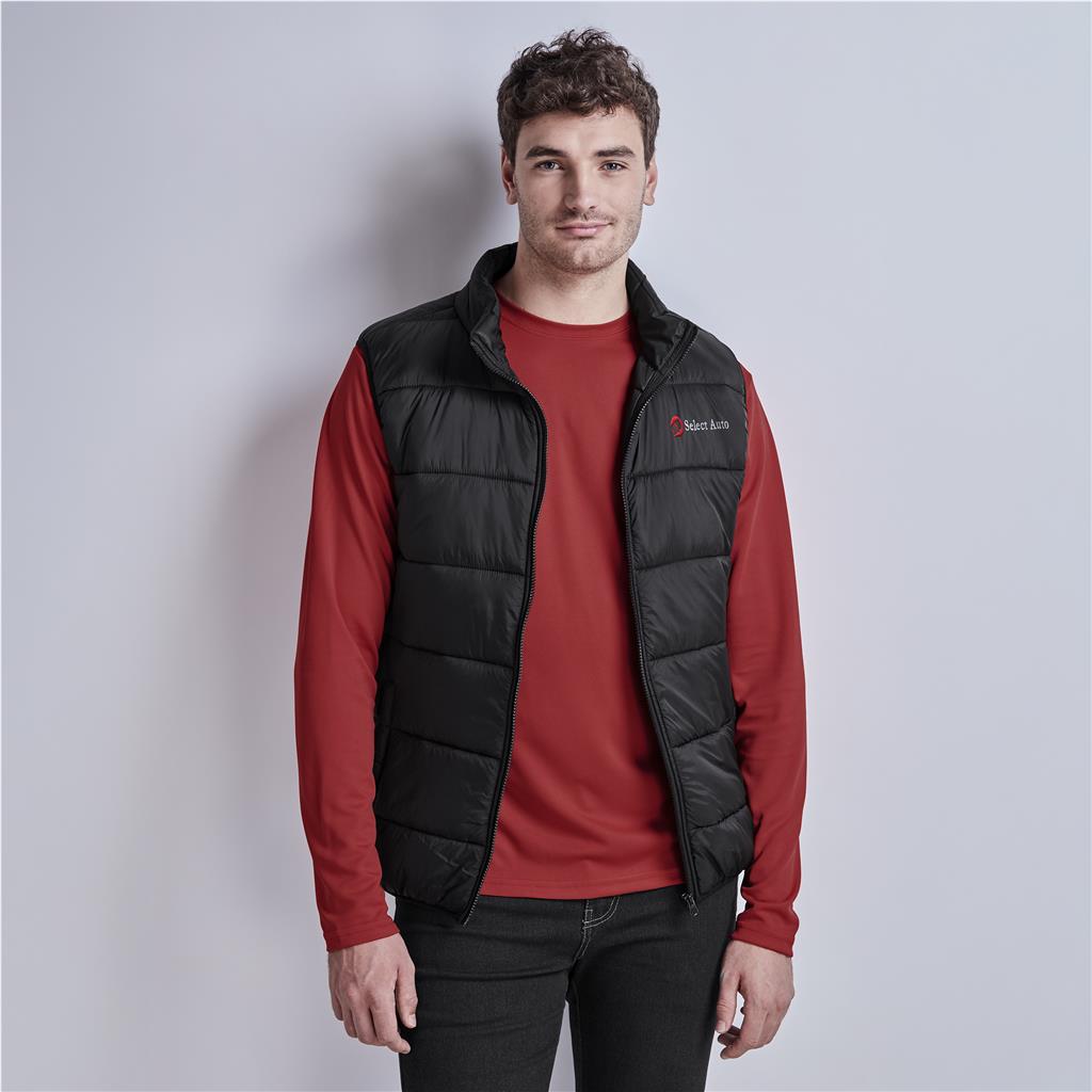 Mens Catania Bodywarmer Mirelle Leather and Lifestyle