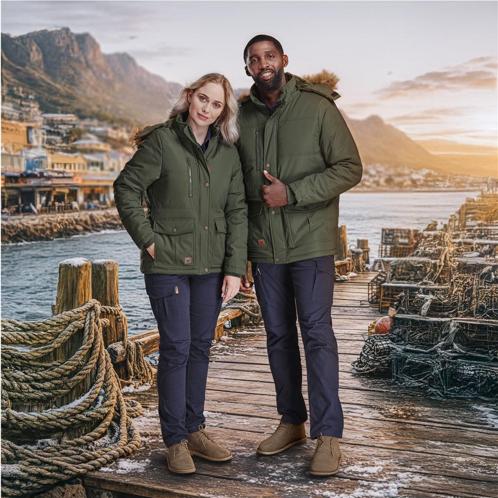Mens Cederberg Parka Jacket Mirelle Leather and Lifestyle